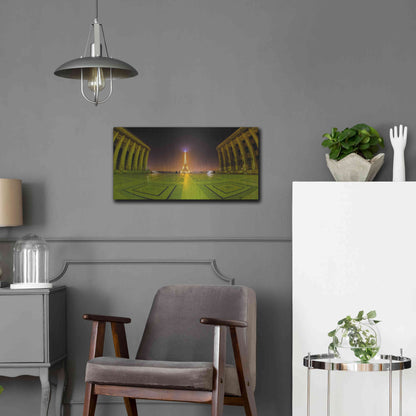 Luxe Metal Art 'X57A3226-Modifier En Tant Qu?objet Dynamique' by Sebastien Lory, Metal Wall Art,24x12