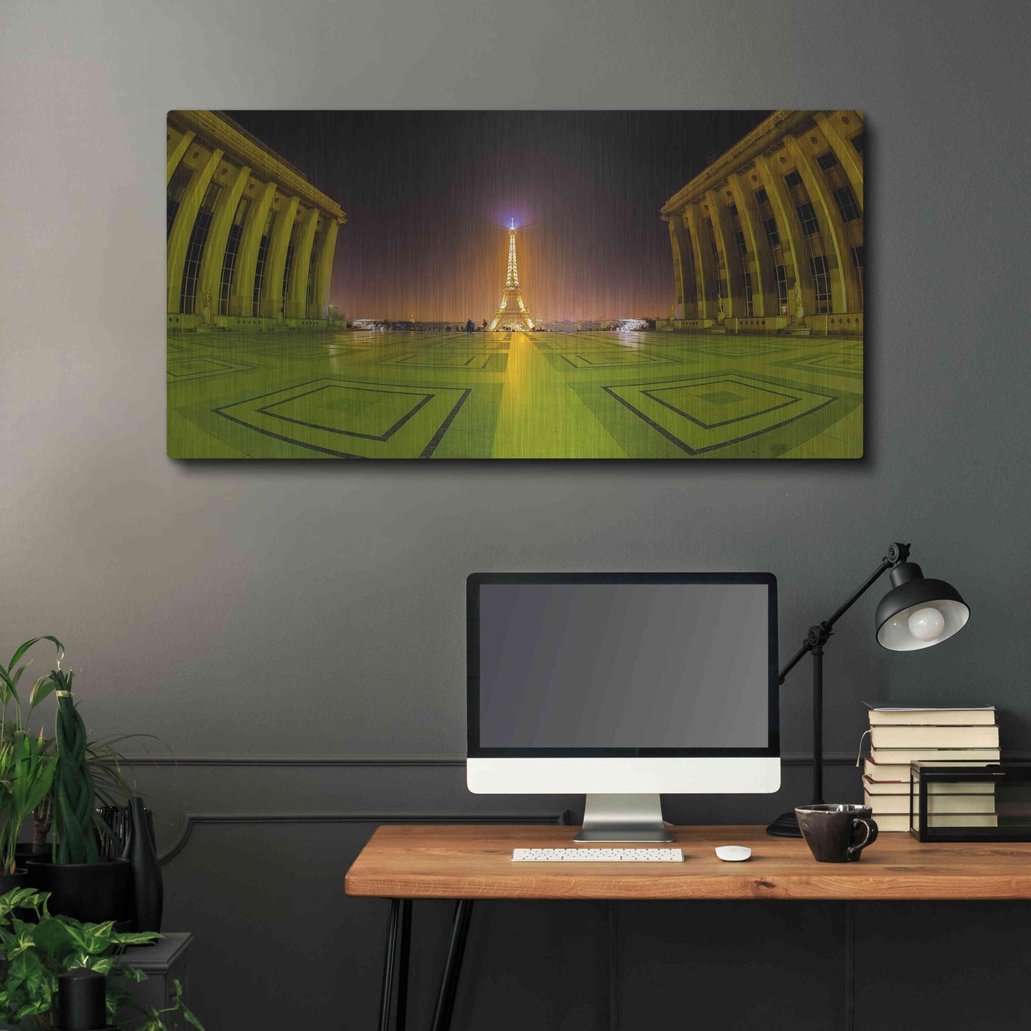 Luxe Metal Art 'X57A3226-Modifier En Tant Qu?objet Dynamique' by Sebastien Lory, Metal Wall Art,48x24