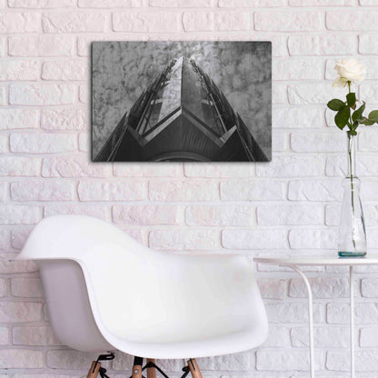 Luxe Metal Art 'Bt Issy' by Sebastien Lory, Metal Wall Art,24x16