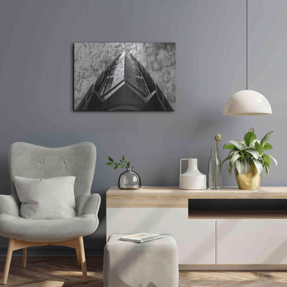 Luxe Metal Art 'Bt Issy' by Sebastien Lory, Metal Wall Art,24x16