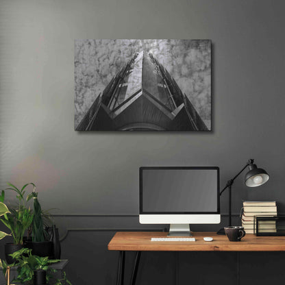 Luxe Metal Art 'Bt Issy' by Sebastien Lory, Metal Wall Art,36x24