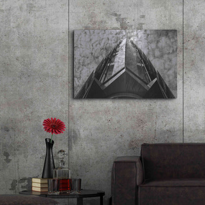 Luxe Metal Art 'Bt Issy' by Sebastien Lory, Metal Wall Art,36x24