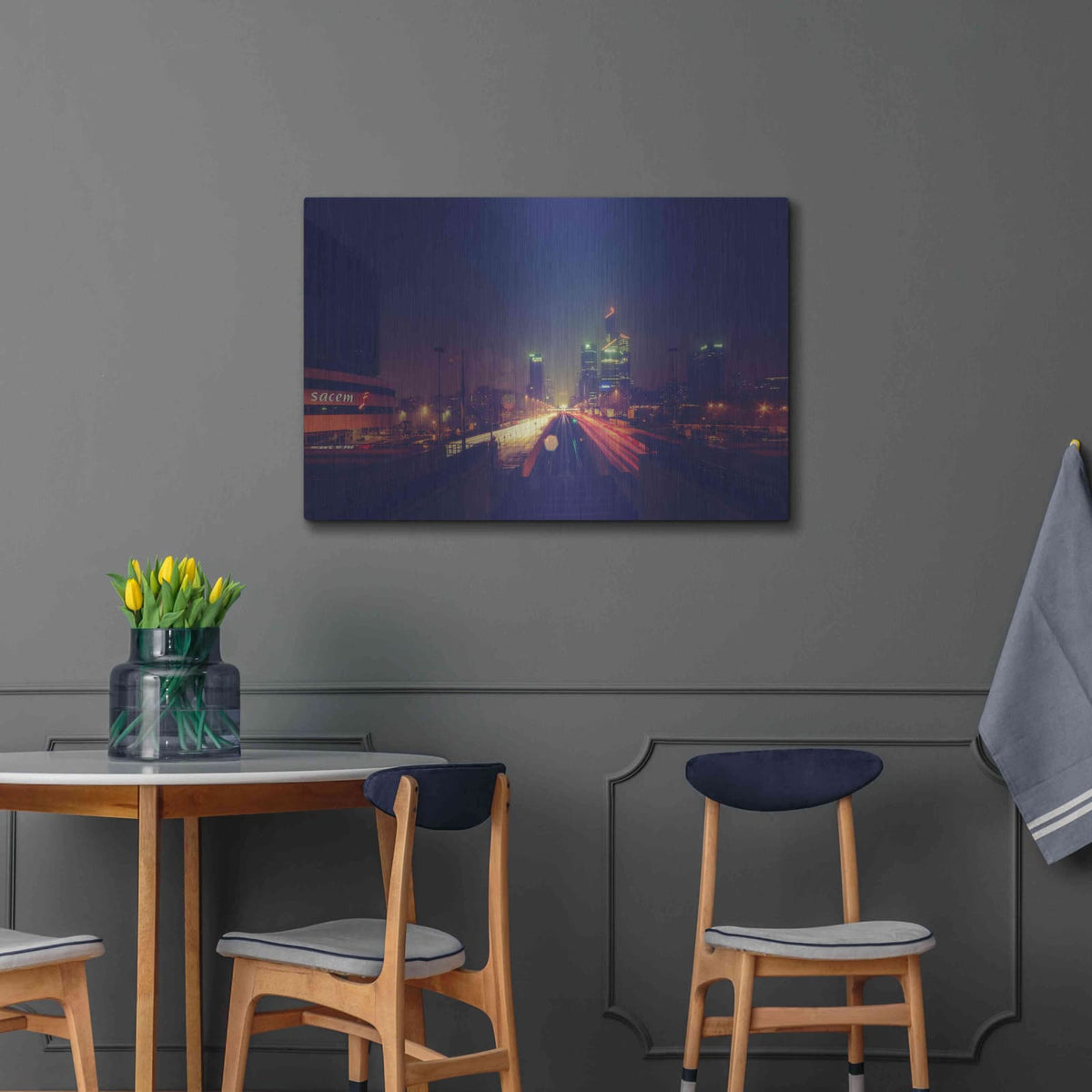 'Def Dec' by Sebastien Lory – Metal Wall Art, 36x24 room view