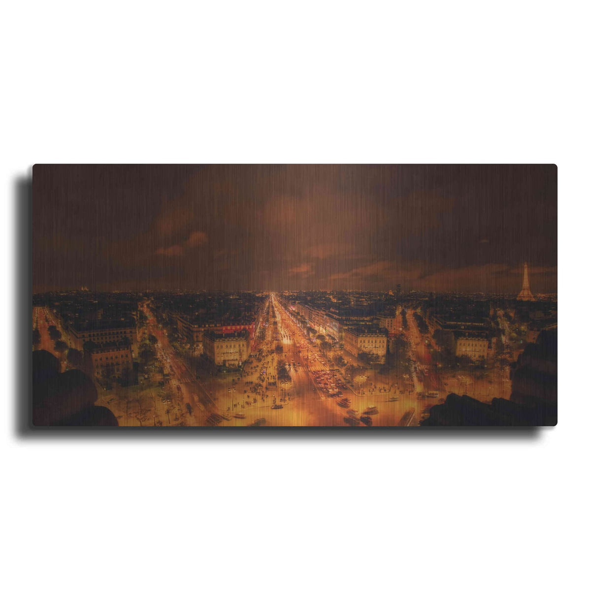 'From Arc De Triomphe' by Sebastien Lory – Metal Wall Art