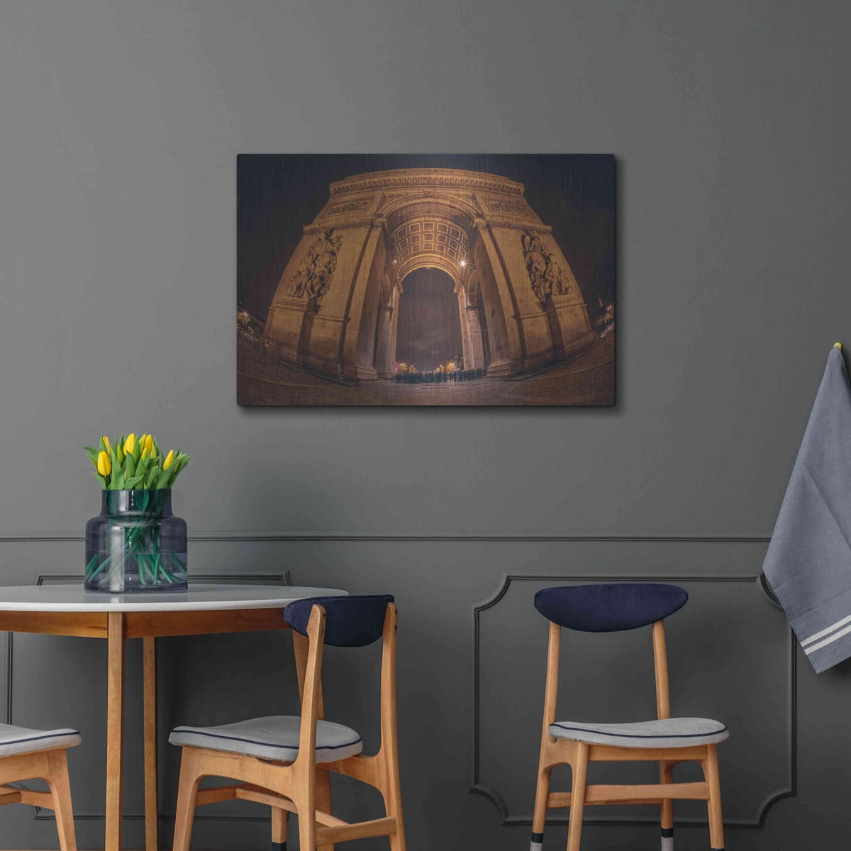 'Arc' by Sebastien Lory – Metal Wall Art, 36x24 room view