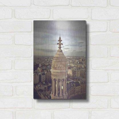 Luxe Metal Art 'Sacré Coeur' by Sebastien Lory, Metal Wall Art,12x16