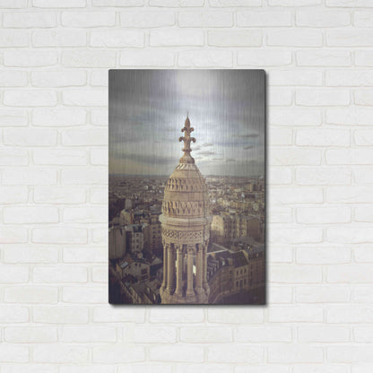 Luxe Metal Art 'Sacré Coeur' by Sebastien Lory, Metal Wall Art,24x36