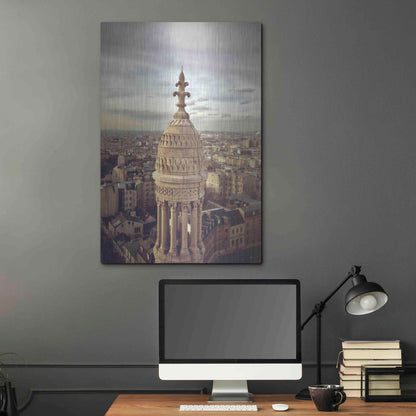 Luxe Metal Art 'Sacré Coeur' by Sebastien Lory, Metal Wall Art,24x36