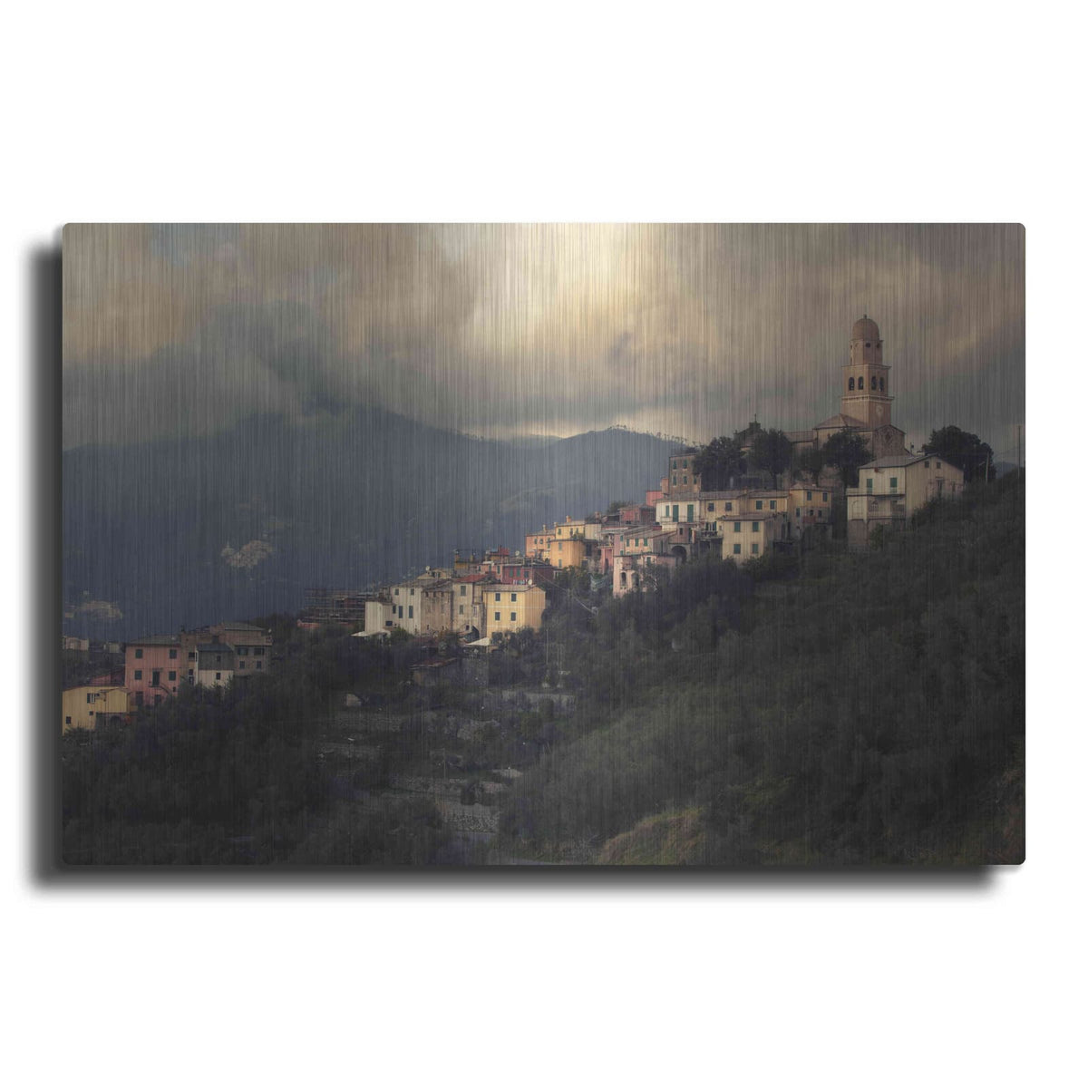 'Church' by Sebastien Lory – Metal Wall Art