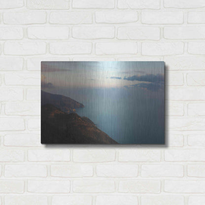 Luxe Metal Art 'Ocean Views' by Sebastien Lory, Metal Wall Art,24x16