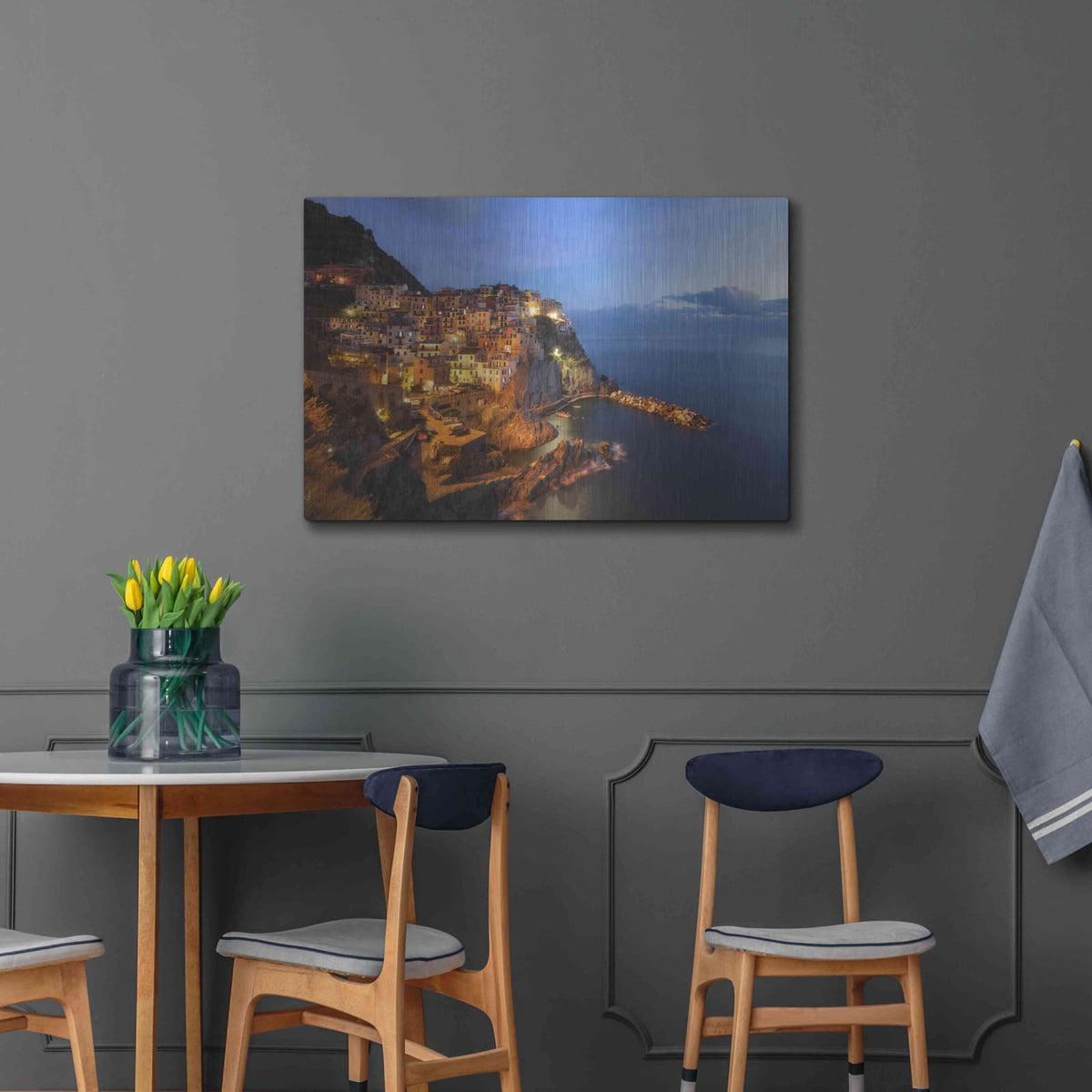 'Magestic Night' by Sebastien Lory – Metal Wall Art, 36x24 room view