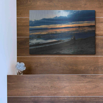 Luxe Metal Art 'Complementary colors in Nature' by Sebastien Lory, Metal Wall Art,16x12