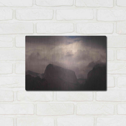 Luxe Metal Art 'In Clouds' by Sebastien Lory, Metal Wall Art,16x12