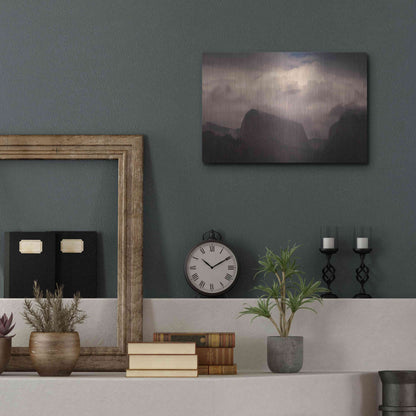Luxe Metal Art 'In Clouds' by Sebastien Lory, Metal Wall Art,16x12