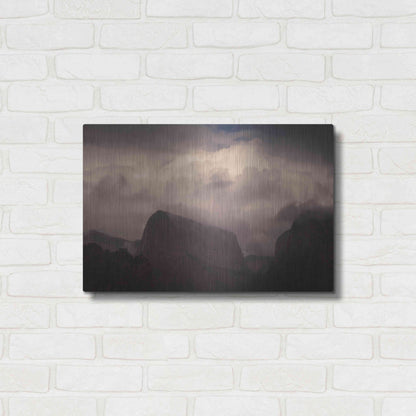 Luxe Metal Art 'In Clouds' by Sebastien Lory, Metal Wall Art,24x16