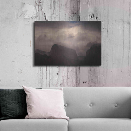 Luxe Metal Art 'In Clouds' by Sebastien Lory, Metal Wall Art,36x24