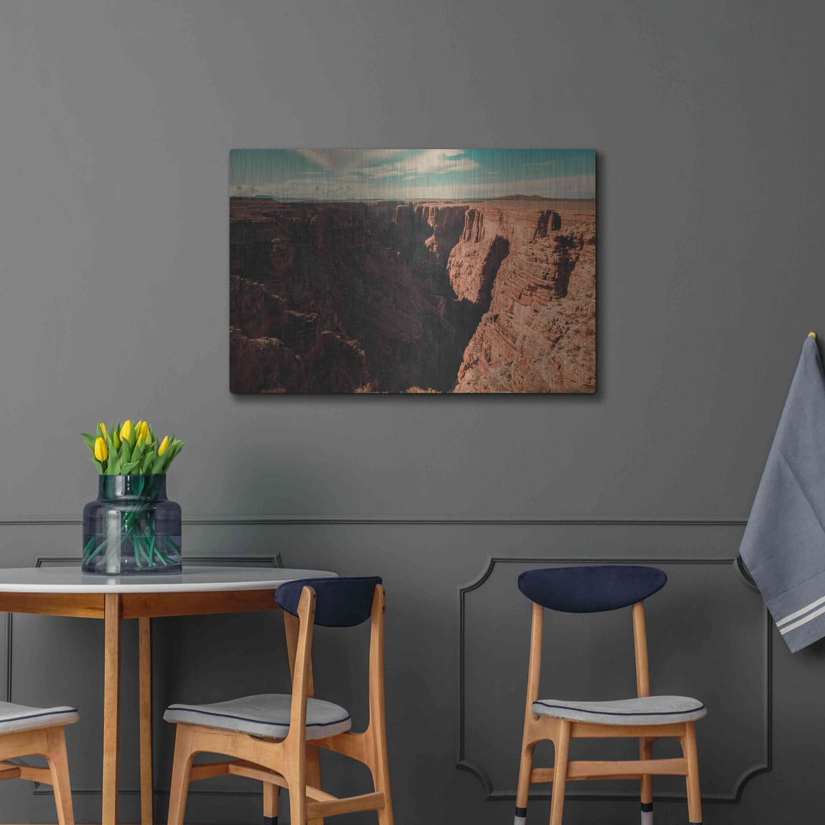 'Mistery Canyon III' by Sebastien Lory – Metal Wall Art, 36x24 room view