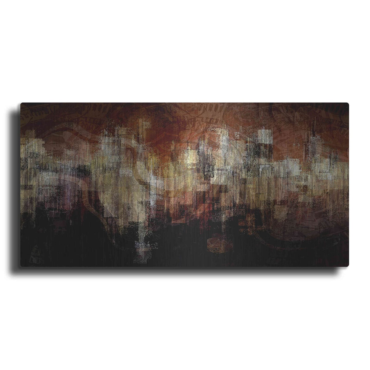 'City on the Edge' by David Manlove – Metal Wall Art