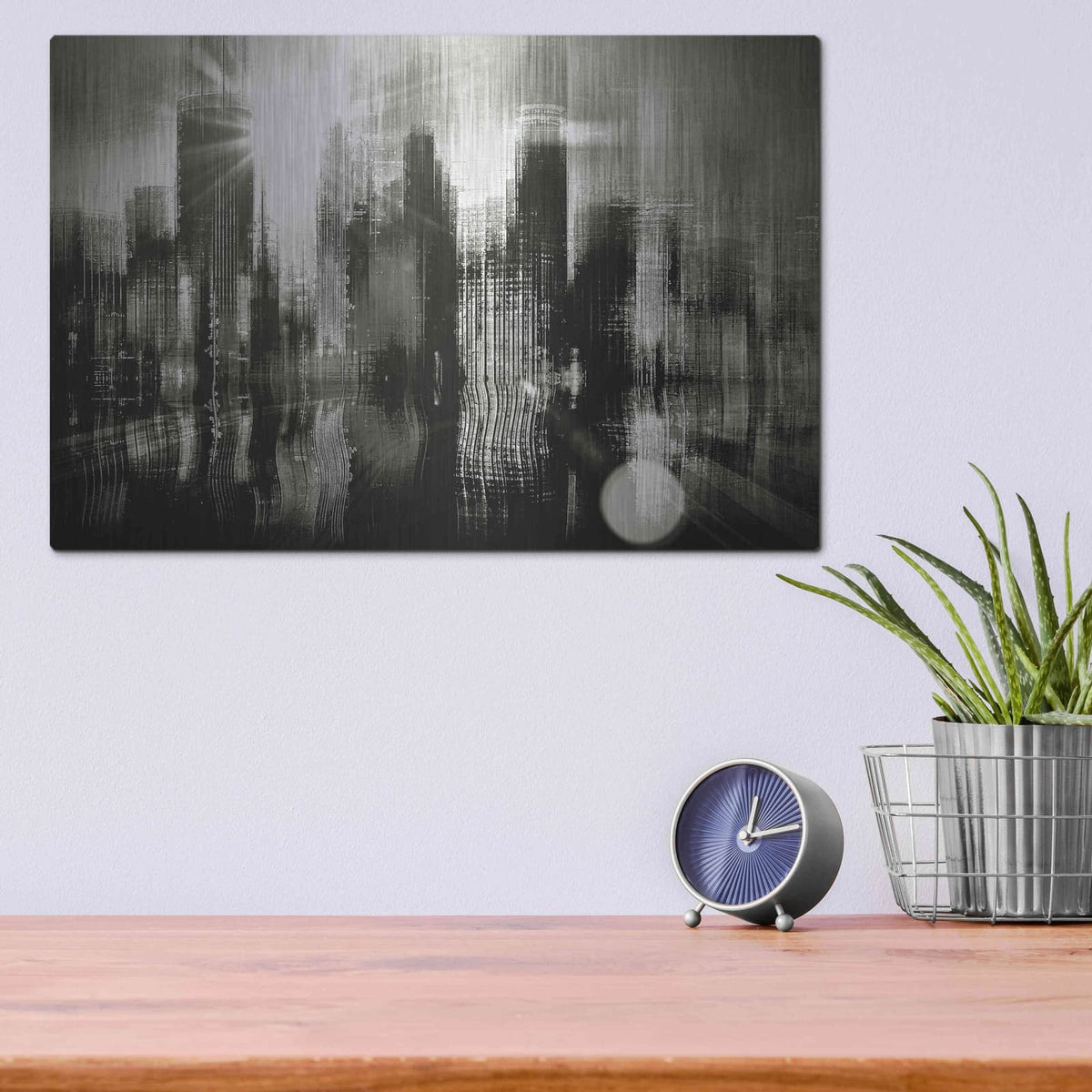 'Minneapolis Apocalypse' by David Manlove – Metal Wall Art, 16x12 room view
