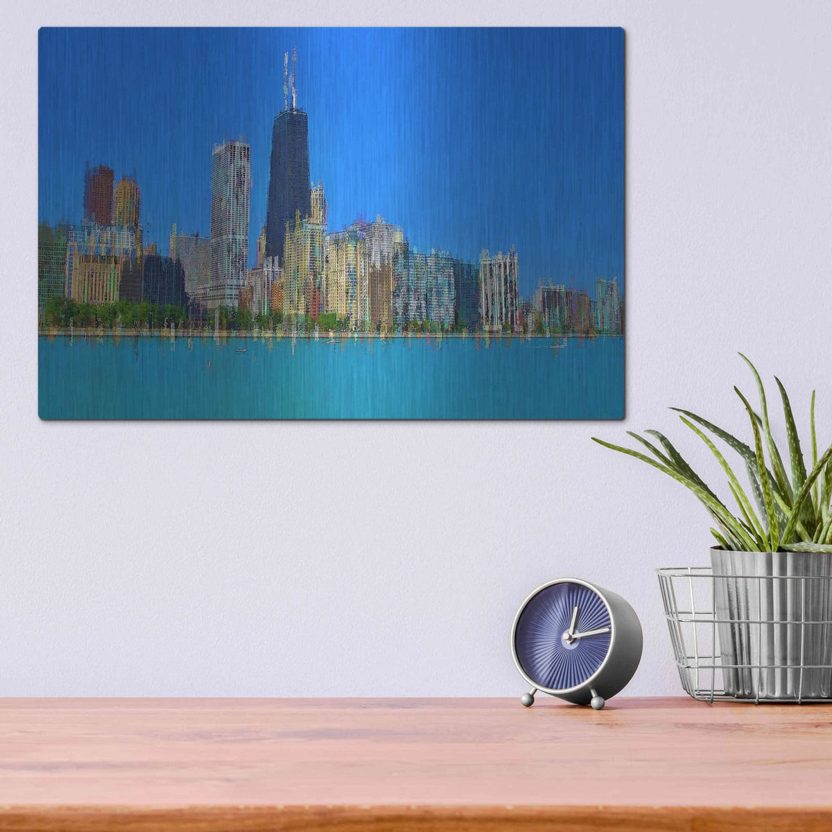 'Hancock 6' by David Manlove – Metal Wall Art, 16x12 room view
