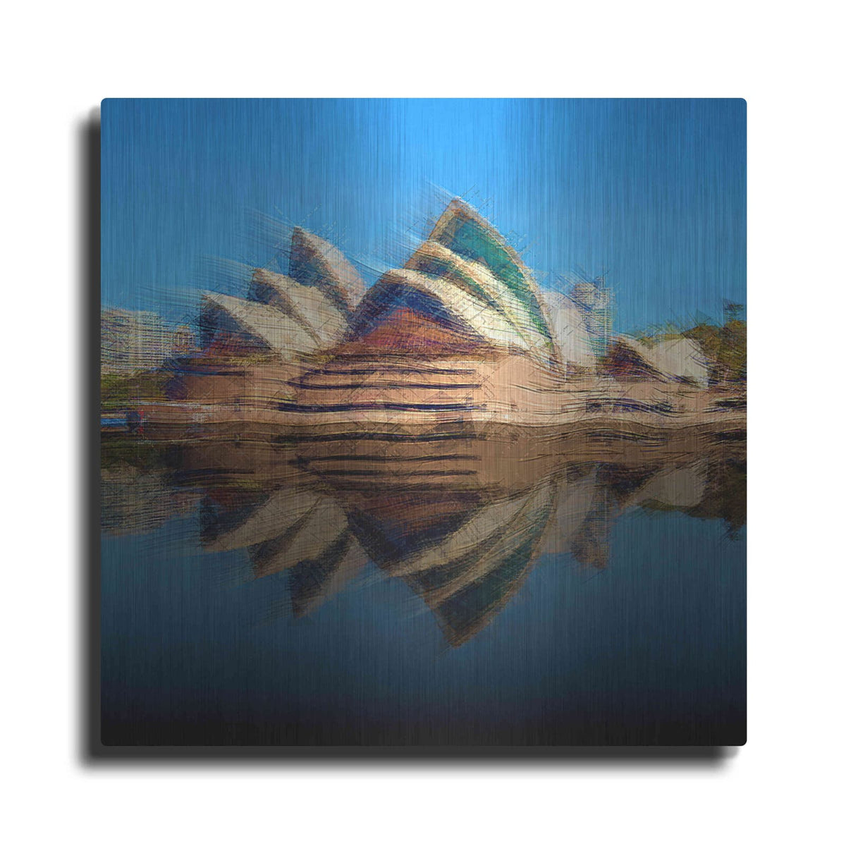 'Sydney Opera House' by David Manlove – Metal Wall Art