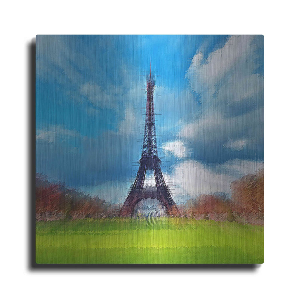 'Eiffel Tower' by David Manlove – Metal Wall Art