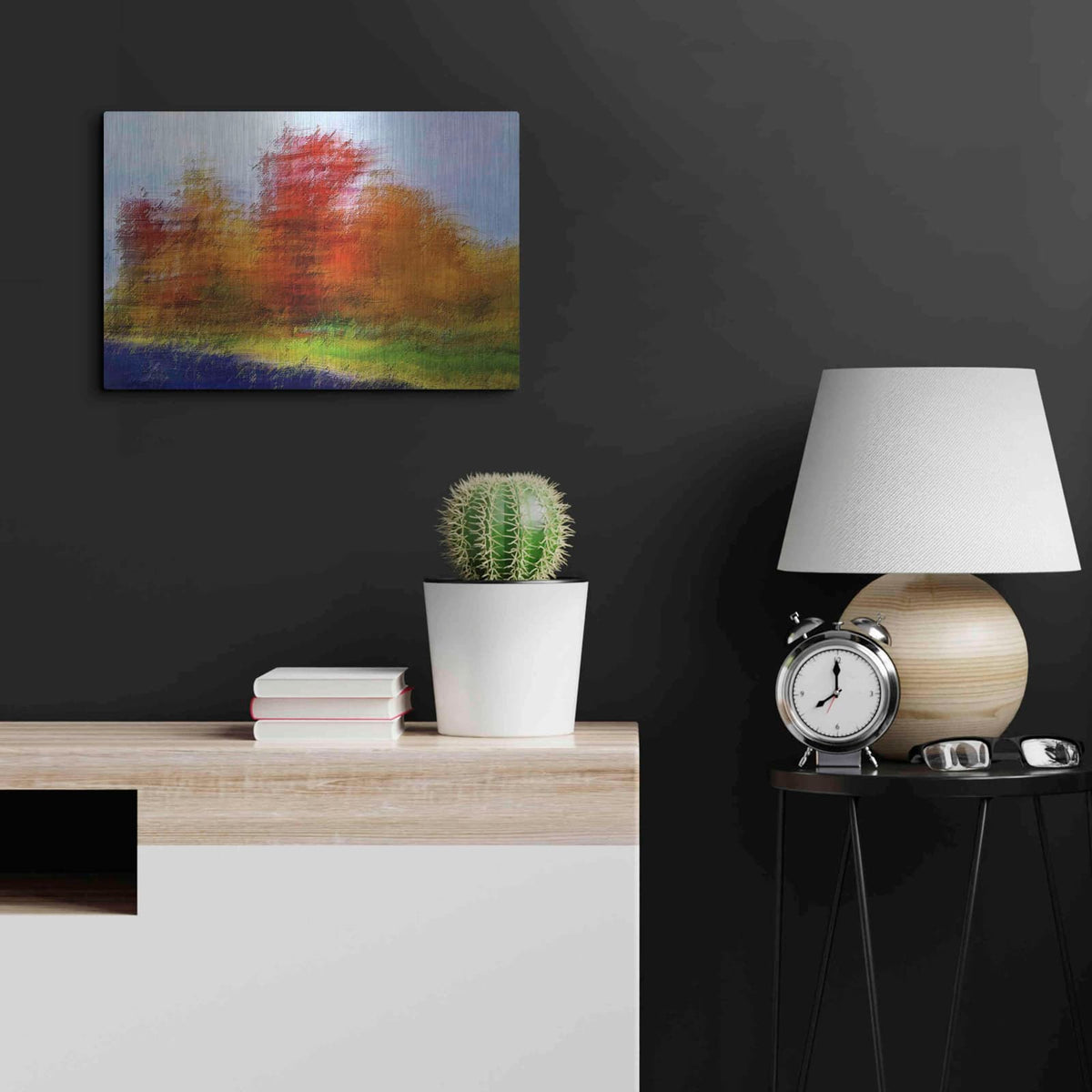 'Colors on the River' by David Manlove – Metal Wall Art, 24x16 room view