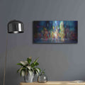 'Neon Jungle' by David Manlove – Metal Wall Art, 24x12 room view