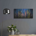 'City Brush 2' by David Manlove – Metal Wall Art, 24x12 room view