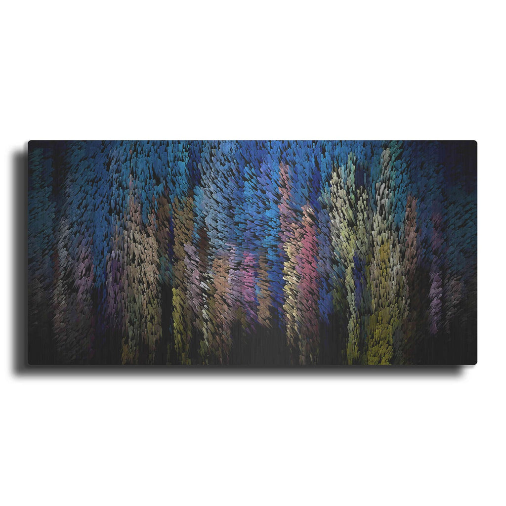 'City Brush 2' by David Manlove – Metal Wall Art