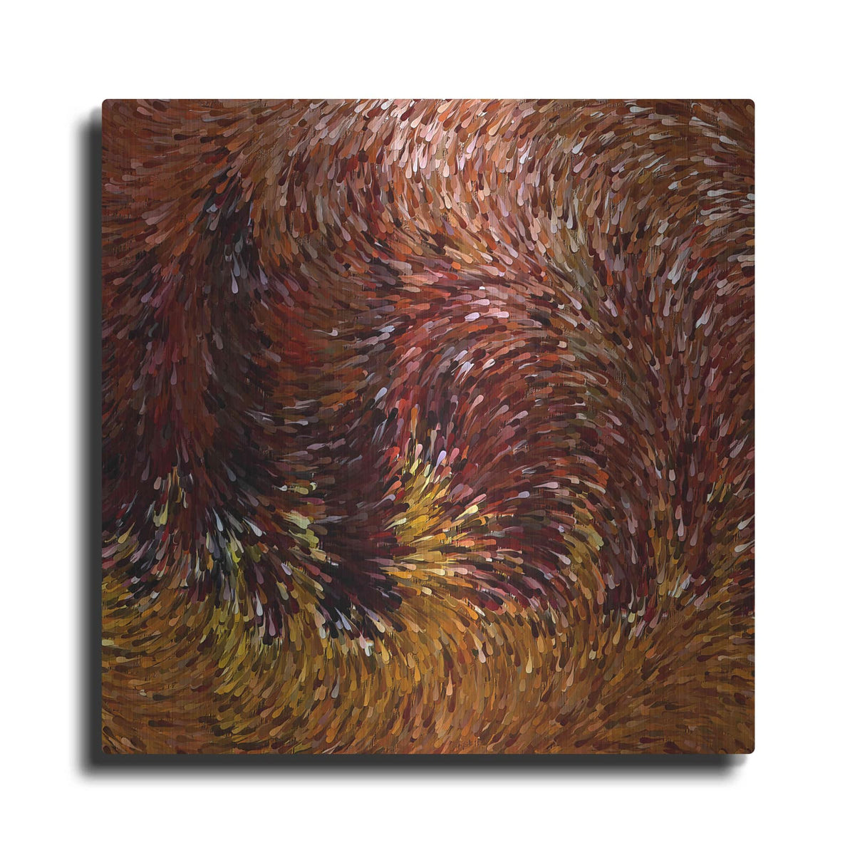 'Fall on Fire' by David Manlove – Metal Wall Art