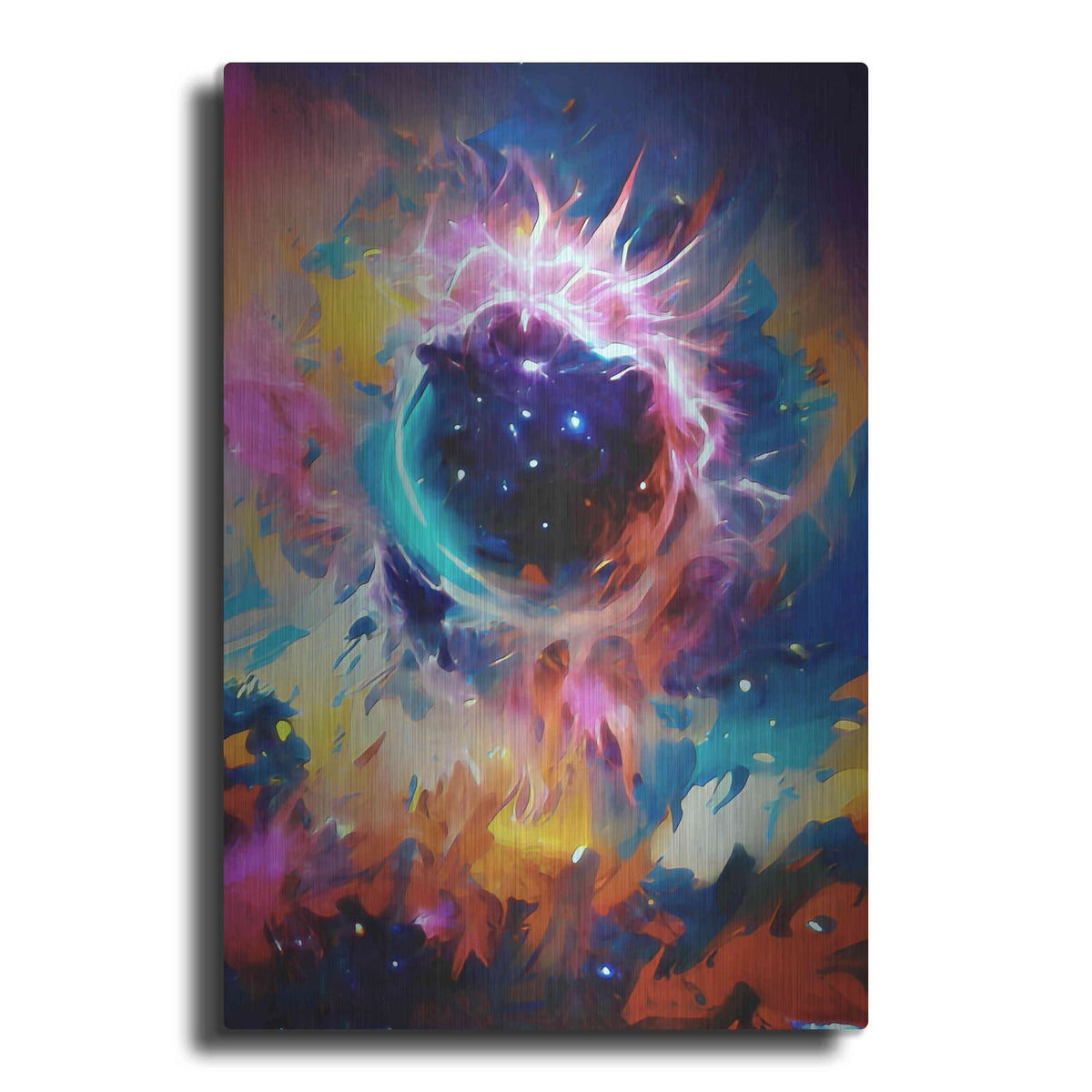 'Black Sun' by David Manlove – Metal Wall Art