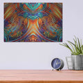 'Glass Blower 3' by David Manlove – Metal Wall Art, 16x12 room view