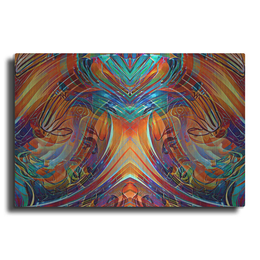 'Glass Blower 3' by David Manlove – Metal Wall Art