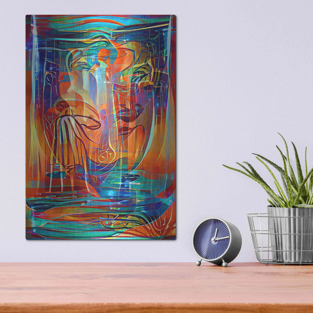'Holy Grail 3' by David Manlove – Metal Wall Art, 12x16 room view