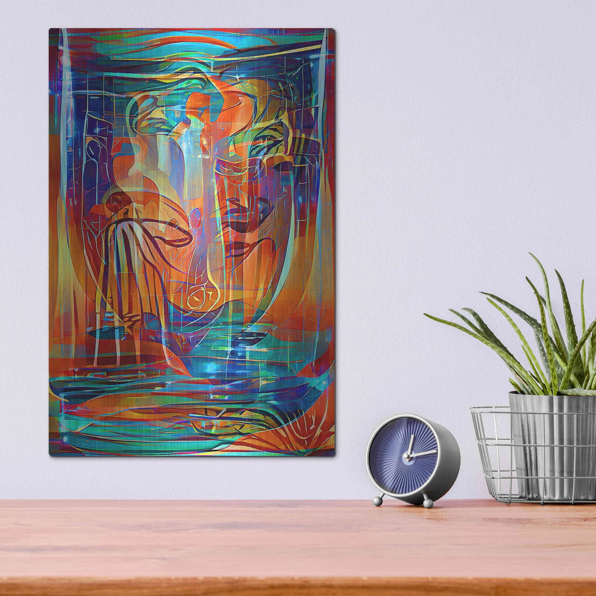 'Holy Grail 3' by David Manlove – Metal Wall Art, 12x16 room view