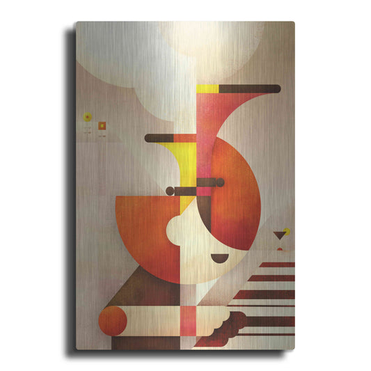 Luxe Metal Art 'Jazzman' by Antony Squizzato, Metal Wall Art