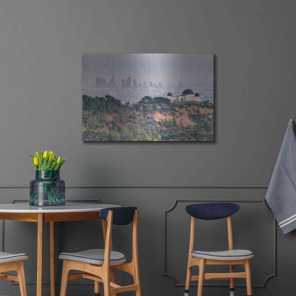 'Griffith Over LA' by Chris Moyer – Metal Wall Art, 36x24 room view