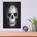 'Mexican Skull' by Nicklas Gustafsson – Metal Wall Art, 12x16 room view