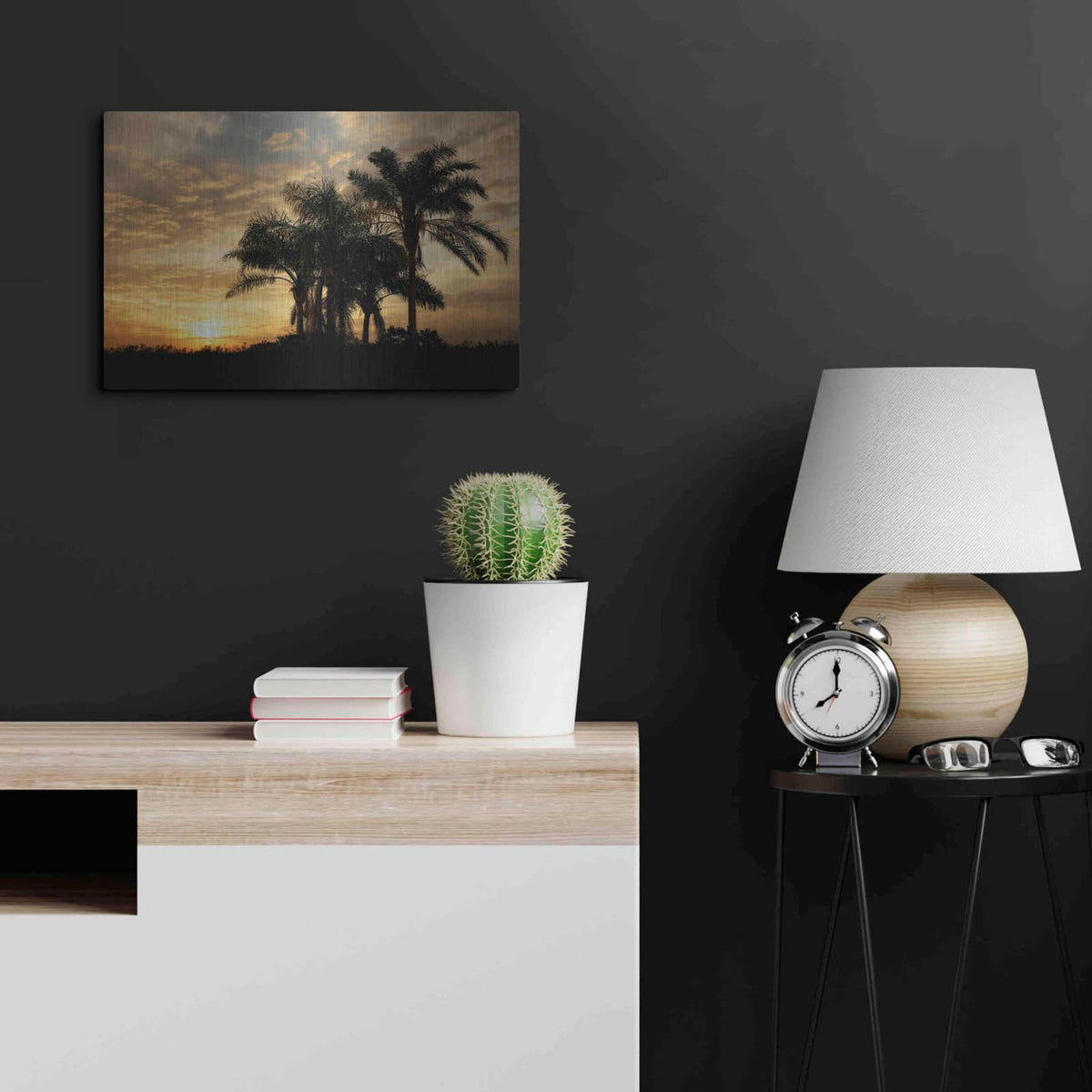 'Everglades Sunrise' by Mike Jones – Metal Wall Art, 24x16 room view