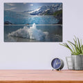 'Iceburg' by Mike Jones – Metal Wall Art, 16x12 room view