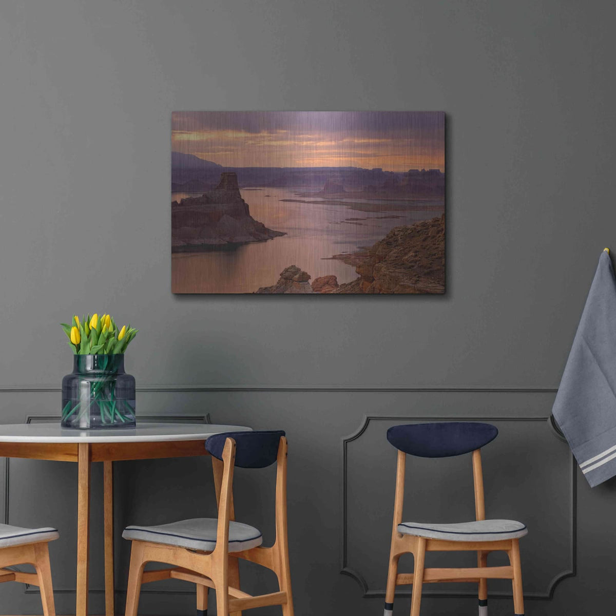 'Alstrom Point Sunrise' by Mike Jones – Metal Wall Art, 36x24 room view