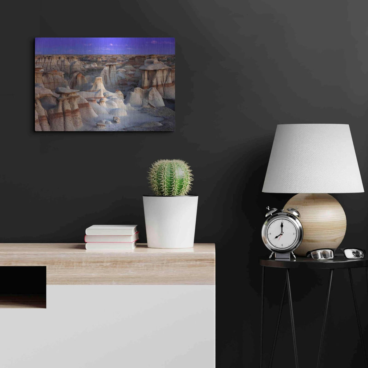 'Bisti Badlands' by Mike Jones – Metal Wall Art, 24x16 room view