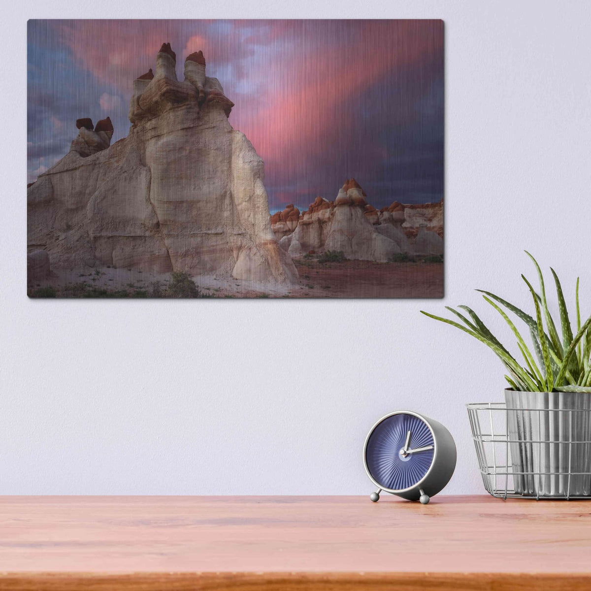 'Blue Canyon Dusk' by Mike Jones – Metal Wall Art, 16x12 room view
