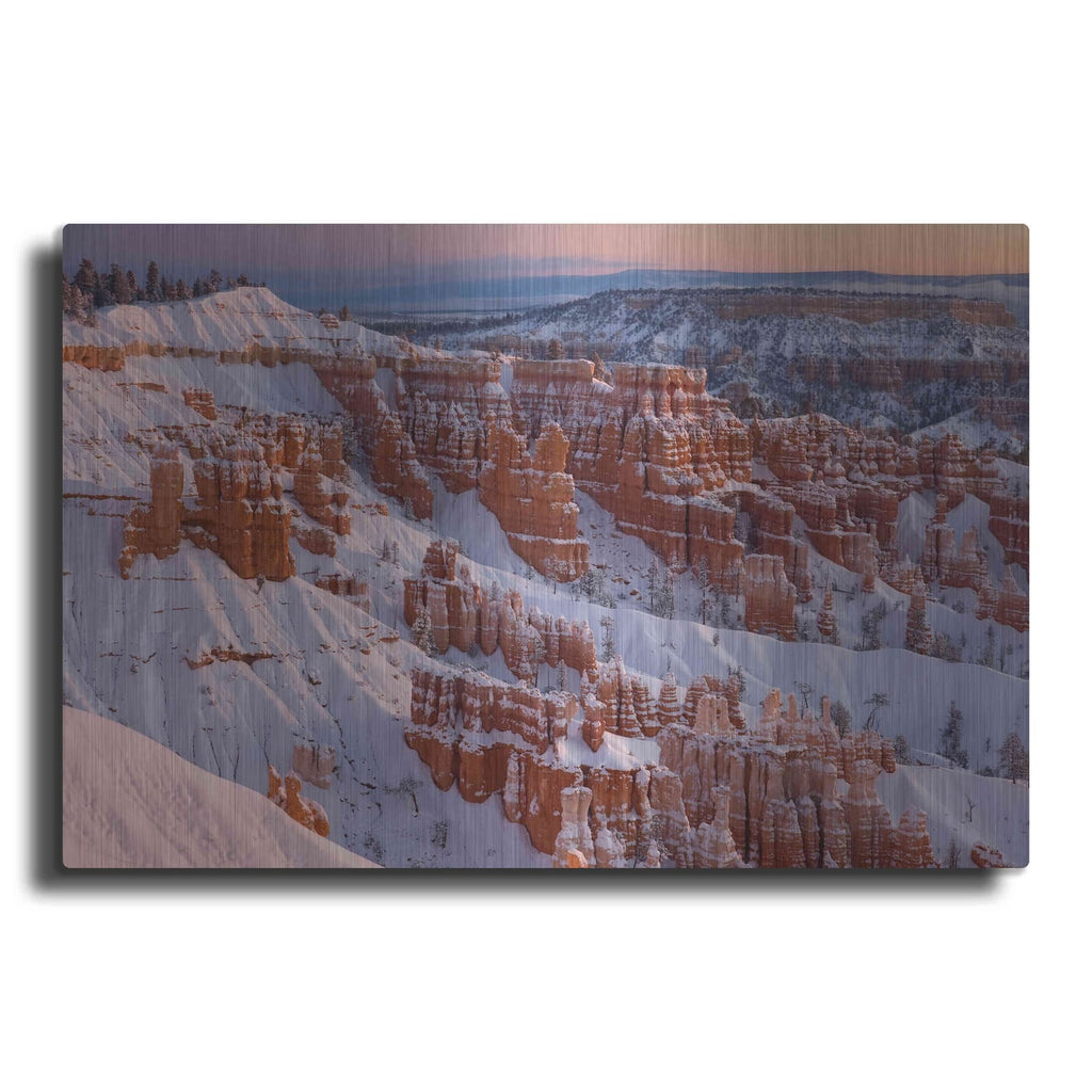'Bryce Sunrise At Sunriset' by Mike Jones – Metal Wall Art