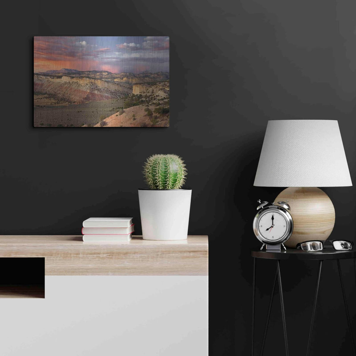 'Cottonwood Canyon Rd' by Mike Jones – Metal Wall Art, 24x16 room view