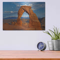 'Delicate Arch Sunset' by Mike Jones – Metal Wall Art, 16x12 room view