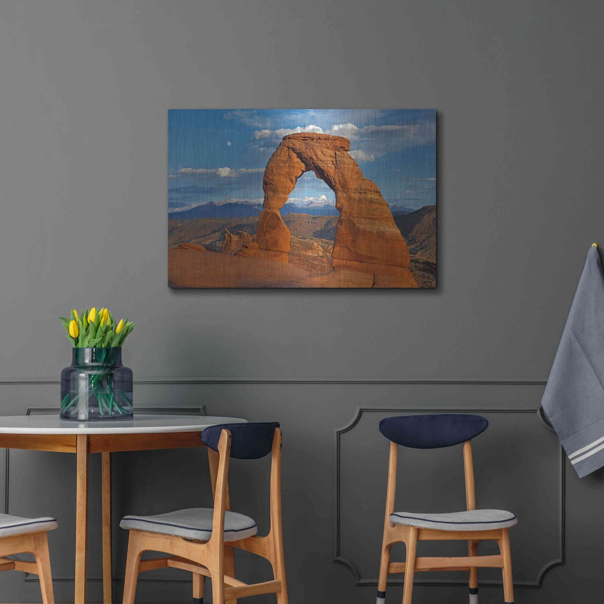 'Delicate Arch Sunset' by Mike Jones – Metal Wall Art, 36x24 room view
