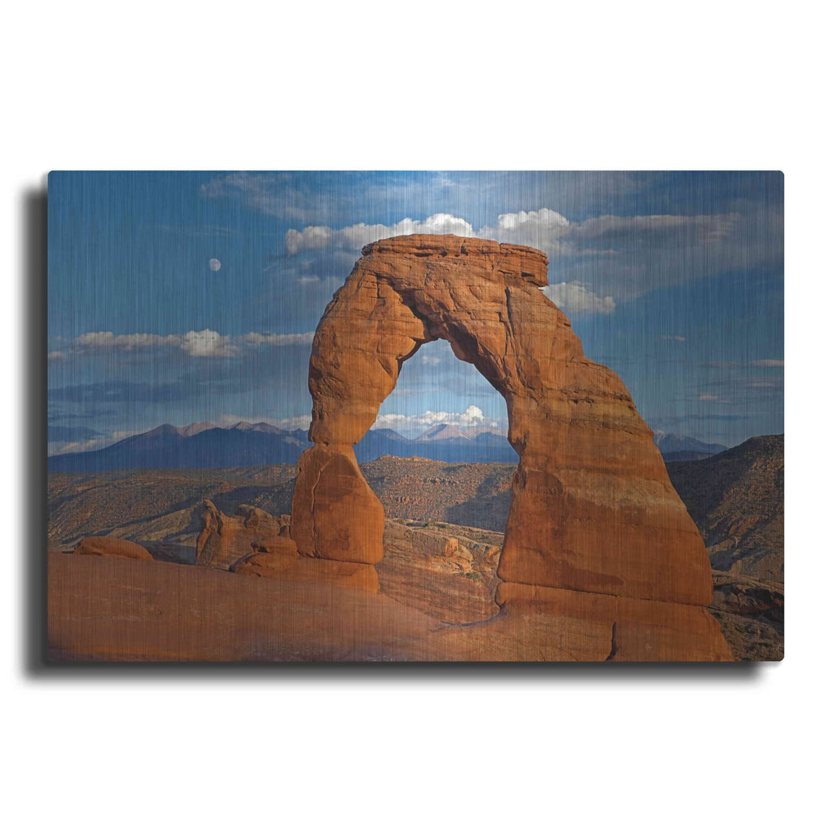 'Delicate Arch Sunset' by Mike Jones – Metal Wall Art