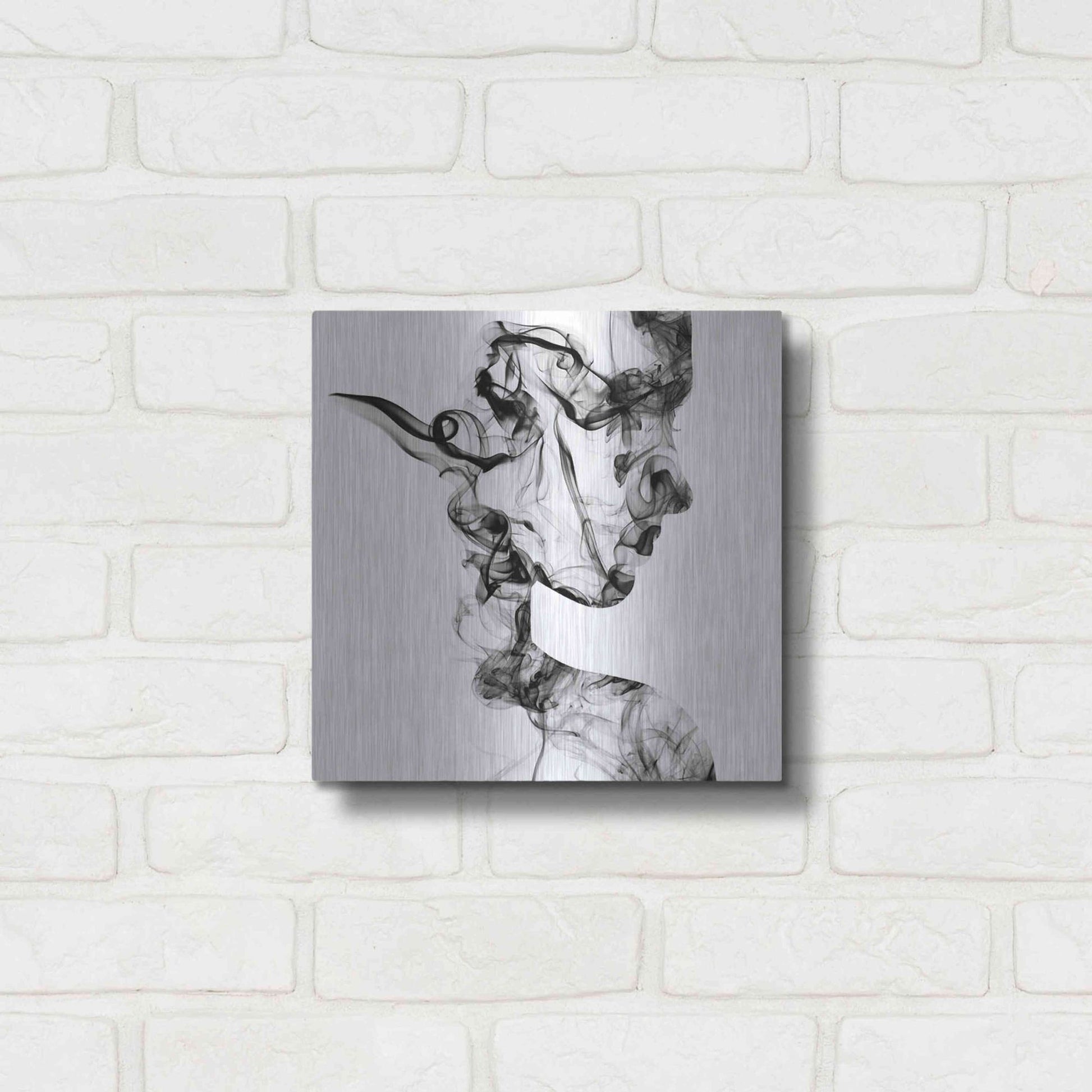 Luxe Metal Art 'Dissolve' Metal Wall Art,12x12